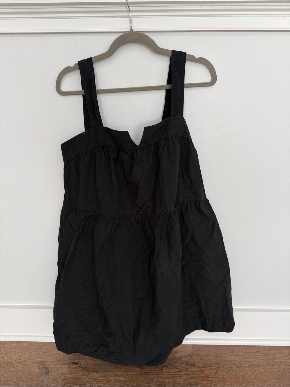Nation Los Angeles Medium Black Dress 100% Pima Cotton